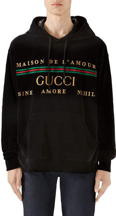 gucci hahaha sweater|Gucci velour sweatsuit.